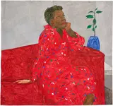 Amoako Boafo, Red Dress