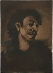 Lynette Yiadom Boakye, Curlew, 2010, oil on canvas
