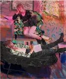 Doron Langberg, Sarah and Lea, 2019, oil on linen