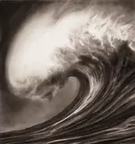 Robert Longo, Study for Serpent's Tongue (Short)