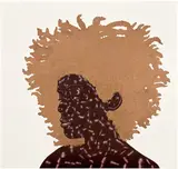 Toyin Ojih Odutola, New Growth (Maebel), 2013, pen ink and bronze marker on board