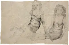 Kiki Smith, Now, 2005, ink on Nepal paper