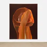 Heidi Hahn, A Center (Piece) for Itself #3, 2023, oil on canvas