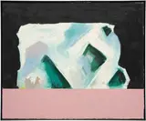 Harold Ancart, Untitled, 2018, oilstick and pencil on paper, in artist's frame