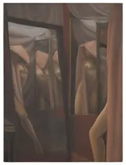 Reflection V by Emily Coan, 2020, oil on canvas, offered Jul 2025