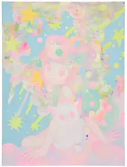 So Youn Lee, Together, 2022, oil and acrylic on canvas