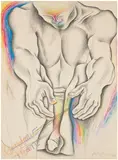 Judy Chicago, Study for Rainbow Man