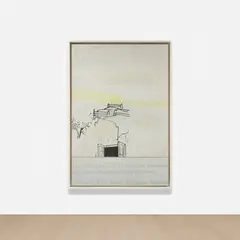 Richard Prince, The song 2120 South Michigan Ave., 1989, acrylic, silkscreen ink and graphite on canvas, in 2 parts