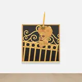 Jeff Sonhouse, Witness Protection Program, 2016, painted board, acrylic gel and wood