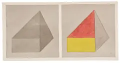 Untitled by Sol LeWitt, watercolor and pencil on paper, offered Jul 2025