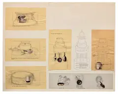 Richard Prince, Modern Bride Layout Proposal, 1979, collage, graphite and Letraset mounted on board