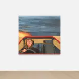 Ania Hobson, Cloudy Skies, 2022, oil on canvas
