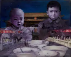 Li Tianbing, Rêve Tiananmen, 2010, oil on canvas