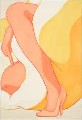 Ivy Haldeman, Finger Shin, 2017, acrylic on canvas over board