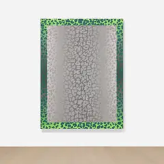 Rob Pruitt, Funky Jungle, 2015, enamel and glitter on enamel