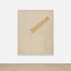 Sergej Jensen, Untitled, 2002, soda and gouache on cotton