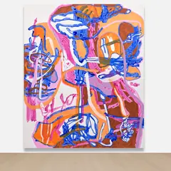 Jana Schröder, Perlasynthic L6, 2022, acrylic on canvas