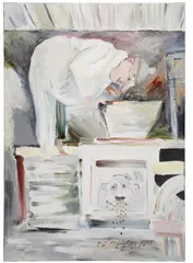 Helen Johnson, Grist, 2014, synthetic polymer paint on canvas