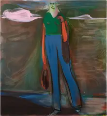 Heidi Hahn, Perhaps We Leave To Go Back #2, 2019, oil on canvas
