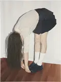 Noelia Towers, Growing Pains, 2021, oil on canvas