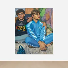 Chloe Wise, Which Lake Do I Prefer, 2018, oil on linen