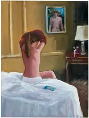 Karyn Lyons, When We Two Parted, 2022, oil on linen