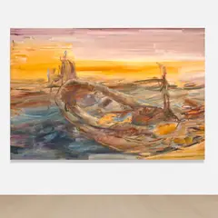 Kylie Manning, Weltschmerz, 2020, oil on canvas