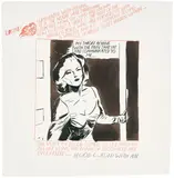 Raymond Pettibon, No Title (Lipstick: suffocated with...), 1992, ink on paper