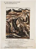 Raymond Pettibon, No Title (His correspondence with...), 1989, ink on paper
