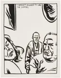 Raymond Pettibon, No Title (I wasn't allowed...), 1987, ink on paper