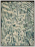 Poppy Jones, Bright Heat, 2021, oil on plant dyed silk, in aluminum artist's frame