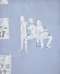 Richard Prince, Are You Kidding?, 1988, acrylic and silkscreen ink on canvas