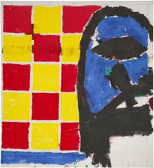 Joe Bradley, Untitled, 2019, oil on canvas