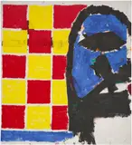Joe Bradley, Untitled, 2019, oil on canvas