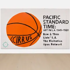 Jonas Wood, Untitled (Pacific Standard Time), 2011, latex paint on board on panel, in 3 parts