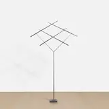 George Rickey, Four Lines Oblique Gyratory - Tall Stem, 1978-1979, stainless steel