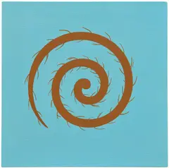 Linda Stark, Spiral Pathway, 1988, acrylic on canvas