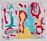 Claude Lawrence, Untitled, 2019, acrylic on canvas