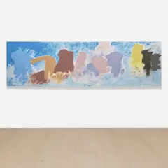 Friedel Dzubas, Mira Monte, 1977, acrylic and Magna on canvas