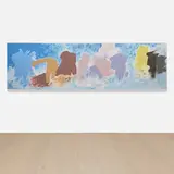 Friedel Dzubas, Mira Monte, 1977, acrylic and Magna on canvas