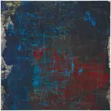 Oscar Murillo, untitled (catalyst), 2018-2019, oil and graphite on canvas