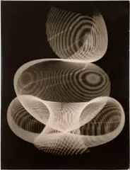 Herbert W. Franke, Raumstudie, 1956, gelatin silver print
