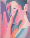 Tiger Rocha, Flare, 2022, oil on canvas