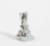 Dan Asher, Untitled, 1995, Efaplast modeling clay