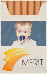 Pentti Monkkonen, Merit, 2019, oil on burlap