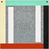 Alan Uglow, Facture #2, 1969-1998, acrylic on galvanized steel