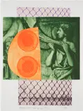 Robert Rauschenberg, Baby Bellini, 1993, Etching and photogravure in colors with graphite additions, on Lana Gravure paper, with full margins