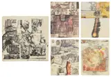 Robert Rauschenberg, XXXIV Drawings for Dante's Inferno (F. 17, S. 13)