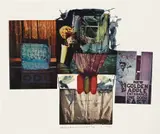 Robert Rauschenberg, Street Sounds, 1992, Etching and photogravure in colors with collage, on Gampi Chine collé to Arches En Tout Cas paper, with full margins