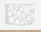 Vito Acconci, Untitled, from Gran Pavese – The Flag Project, 1988, Monumental polyester flag